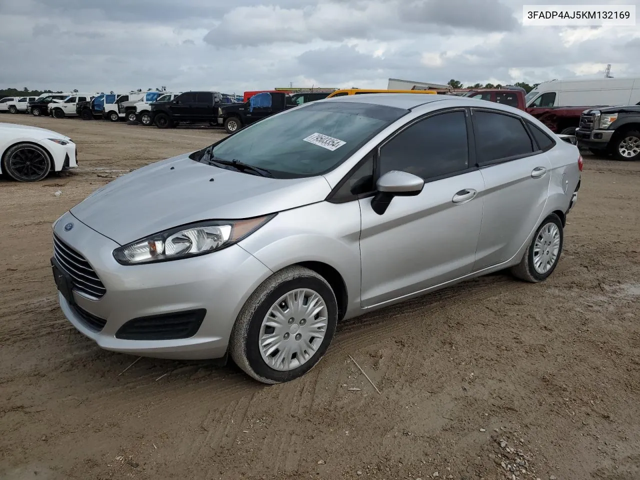 2019 Ford Fiesta S VIN: 3FADP4AJ5KM132169 Lot: 79503354