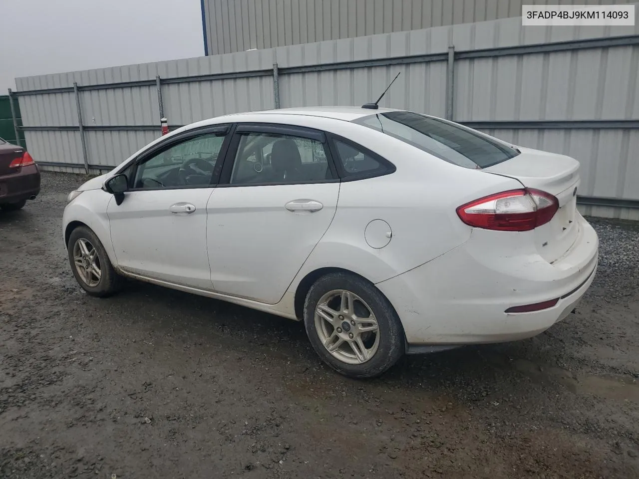 2019 Ford Fiesta Se VIN: 3FADP4BJ9KM114093 Lot: 79517584