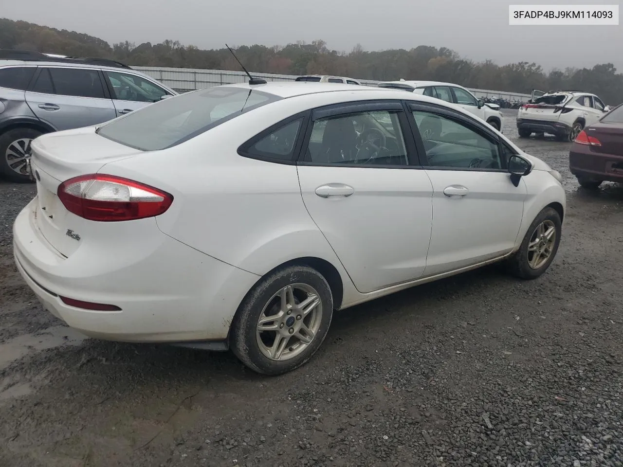 2019 Ford Fiesta Se VIN: 3FADP4BJ9KM114093 Lot: 79517584