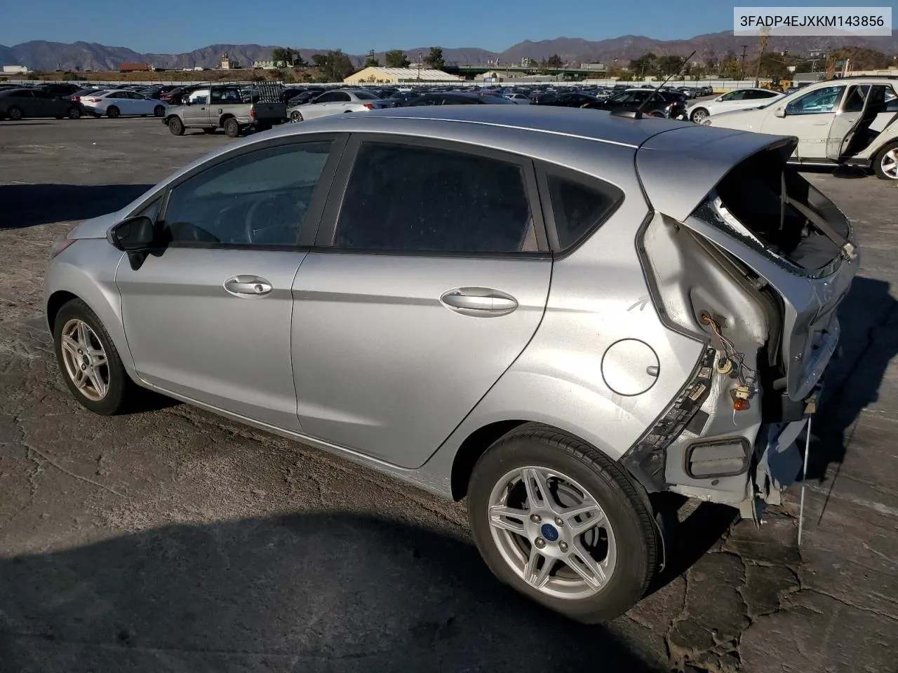 2019 Ford Fiesta Se VIN: 3FADP4EJXKM143856 Lot: 79934674