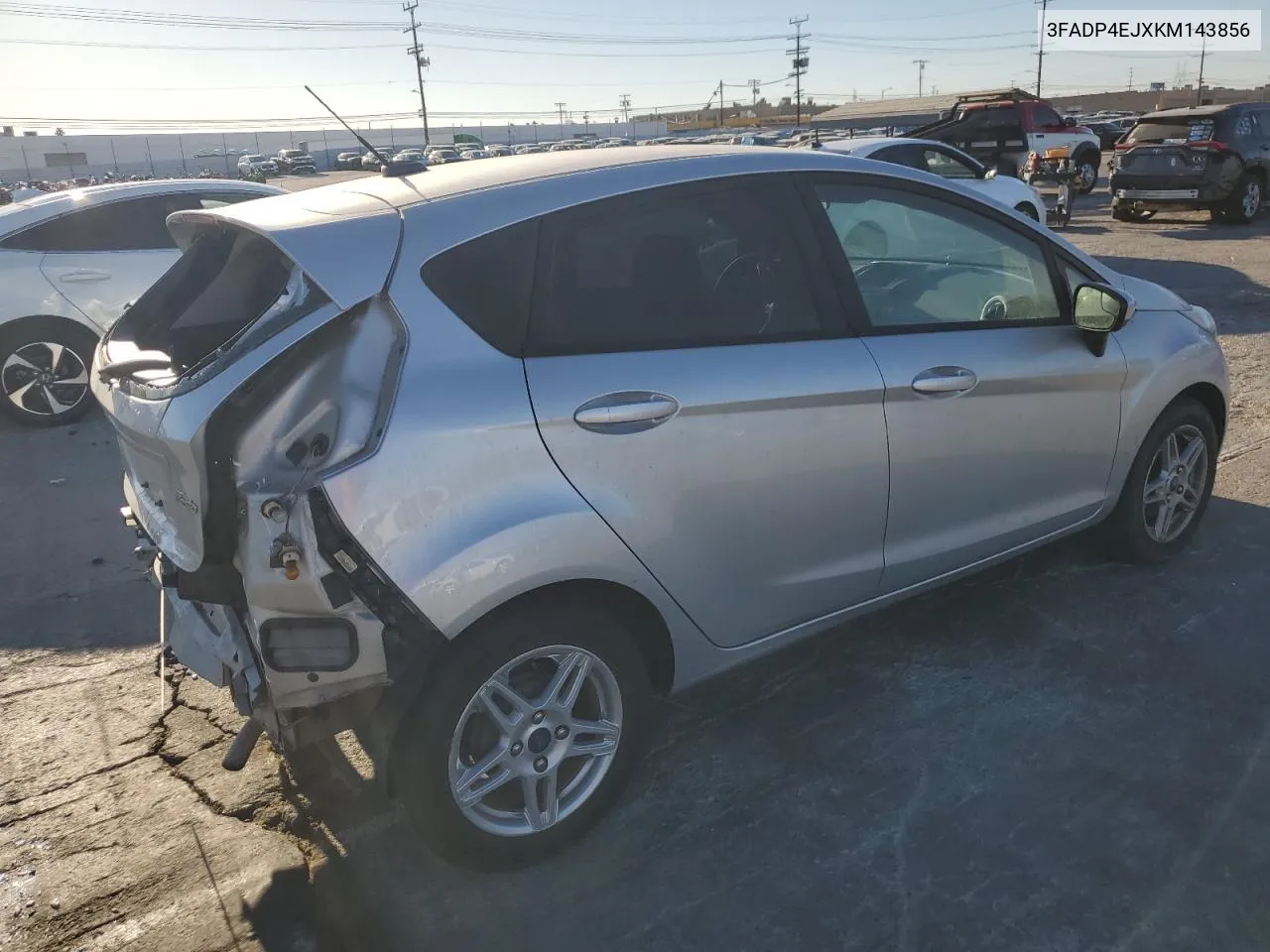 2019 Ford Fiesta Se VIN: 3FADP4EJXKM143856 Lot: 79934674