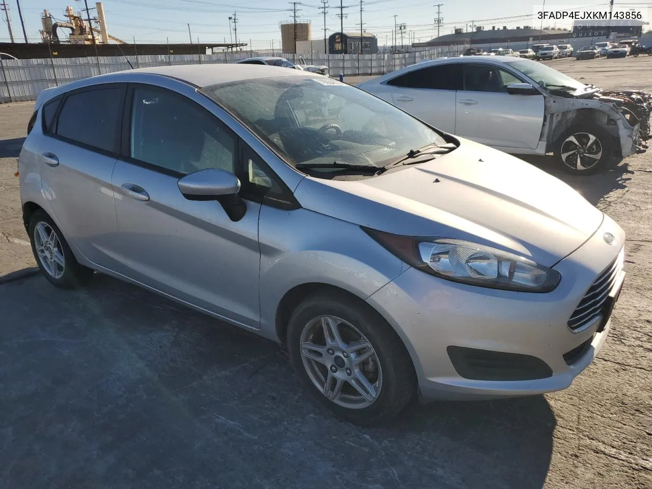 2019 Ford Fiesta Se VIN: 3FADP4EJXKM143856 Lot: 79934674