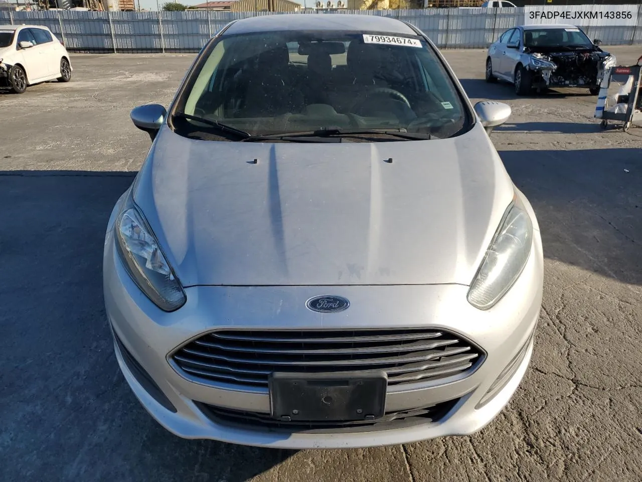 2019 Ford Fiesta Se VIN: 3FADP4EJXKM143856 Lot: 79934674