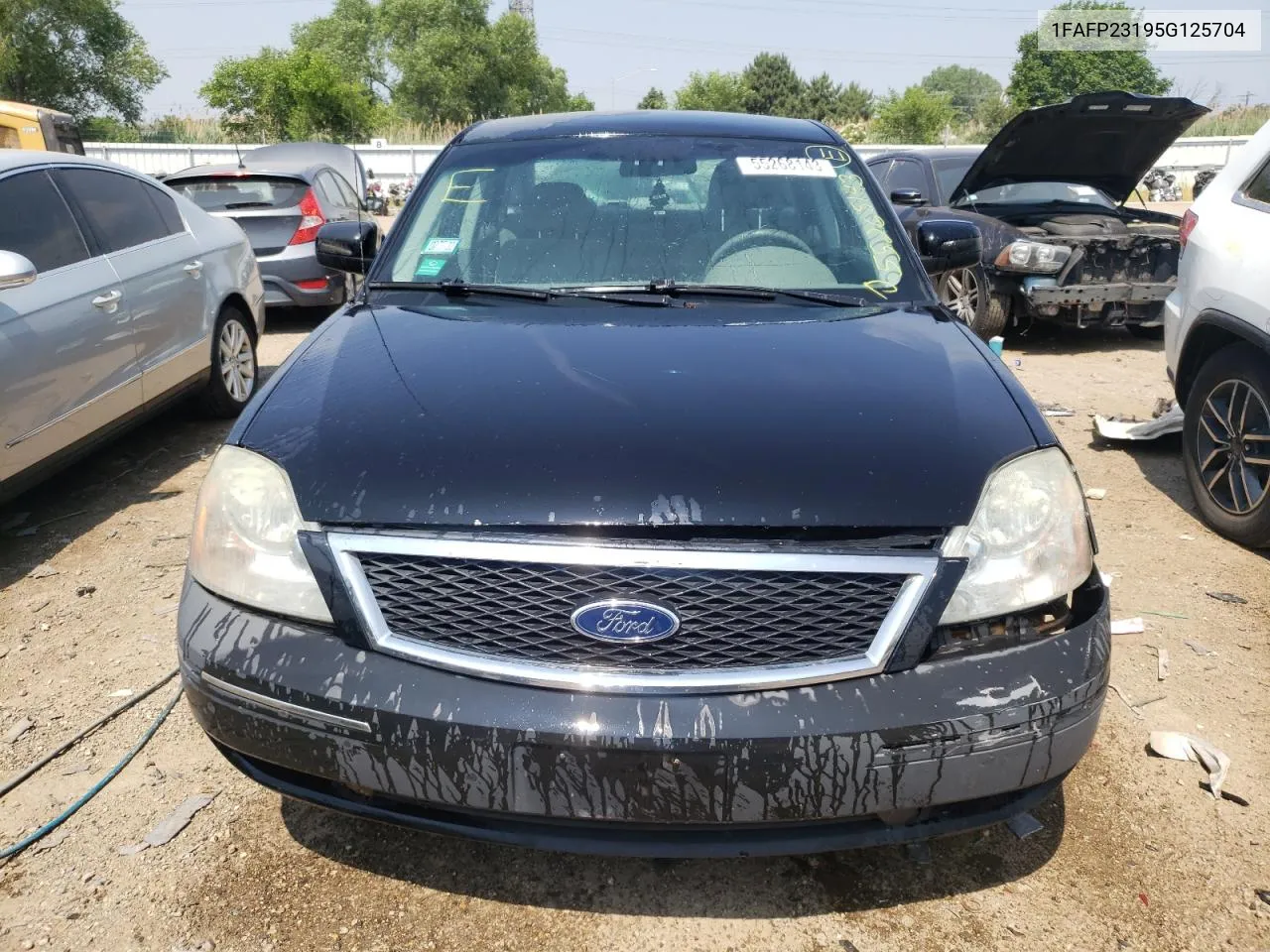 2005 Ford Five Hundred Se VIN: 1FAFP23195G125704 Lot: 55268143