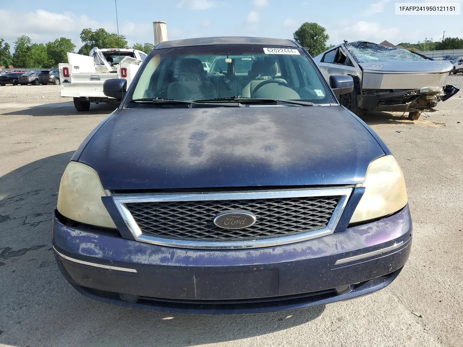 2005 Ford Five Hundred Sel VIN: 1FAFP24195G121151 Lot: 62022444