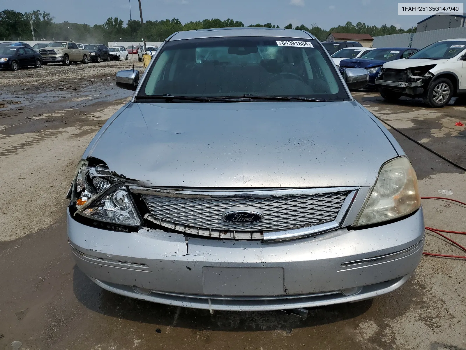 2005 Ford Five Hundred Limited VIN: 1FAFP25135G147940 Lot: 64391804