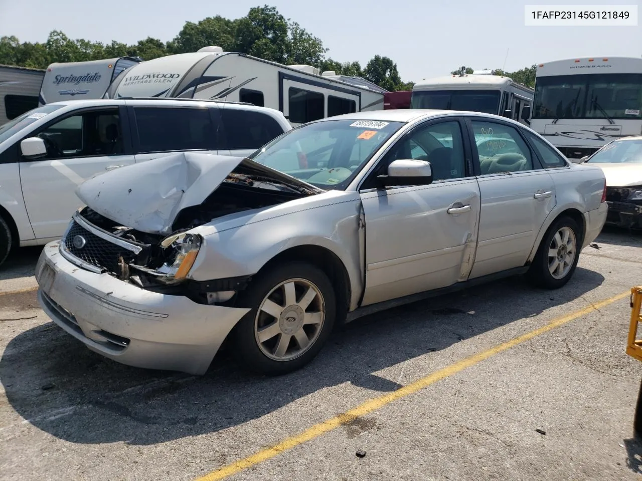 2005 Ford Five Hundred Se VIN: 1FAFP23145G121849 Lot: 66726184