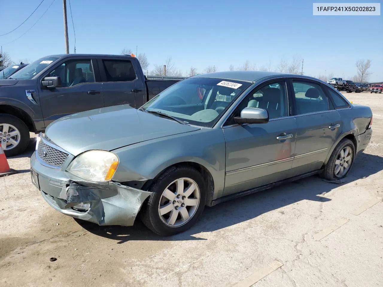 2005 Ford Five Hundred Sel VIN: 1FAFP241X5G202823 Lot: 68745894