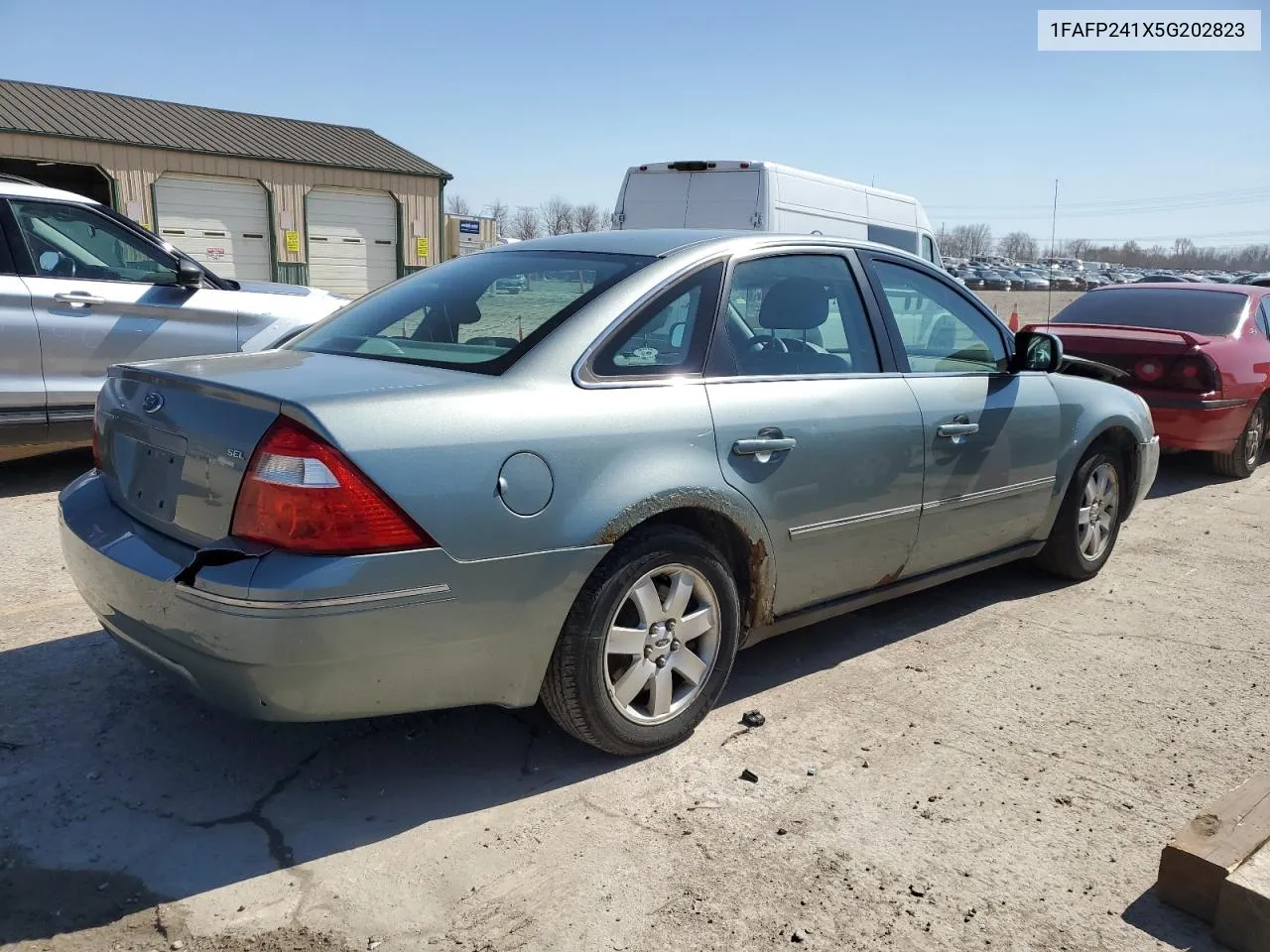 2005 Ford Five Hundred Sel VIN: 1FAFP241X5G202823 Lot: 68745894