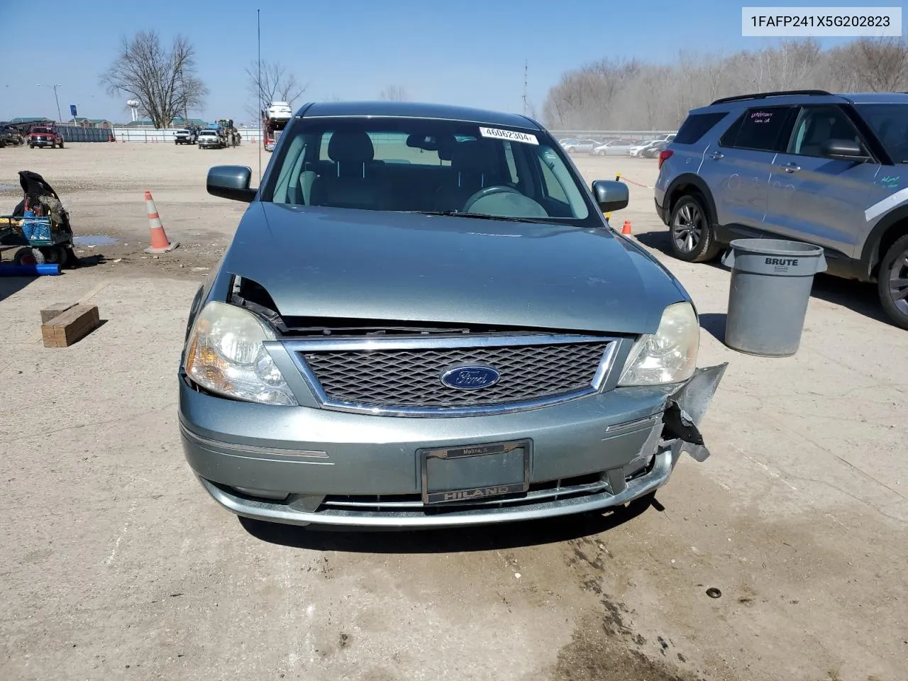 2005 Ford Five Hundred Sel VIN: 1FAFP241X5G202823 Lot: 68745894