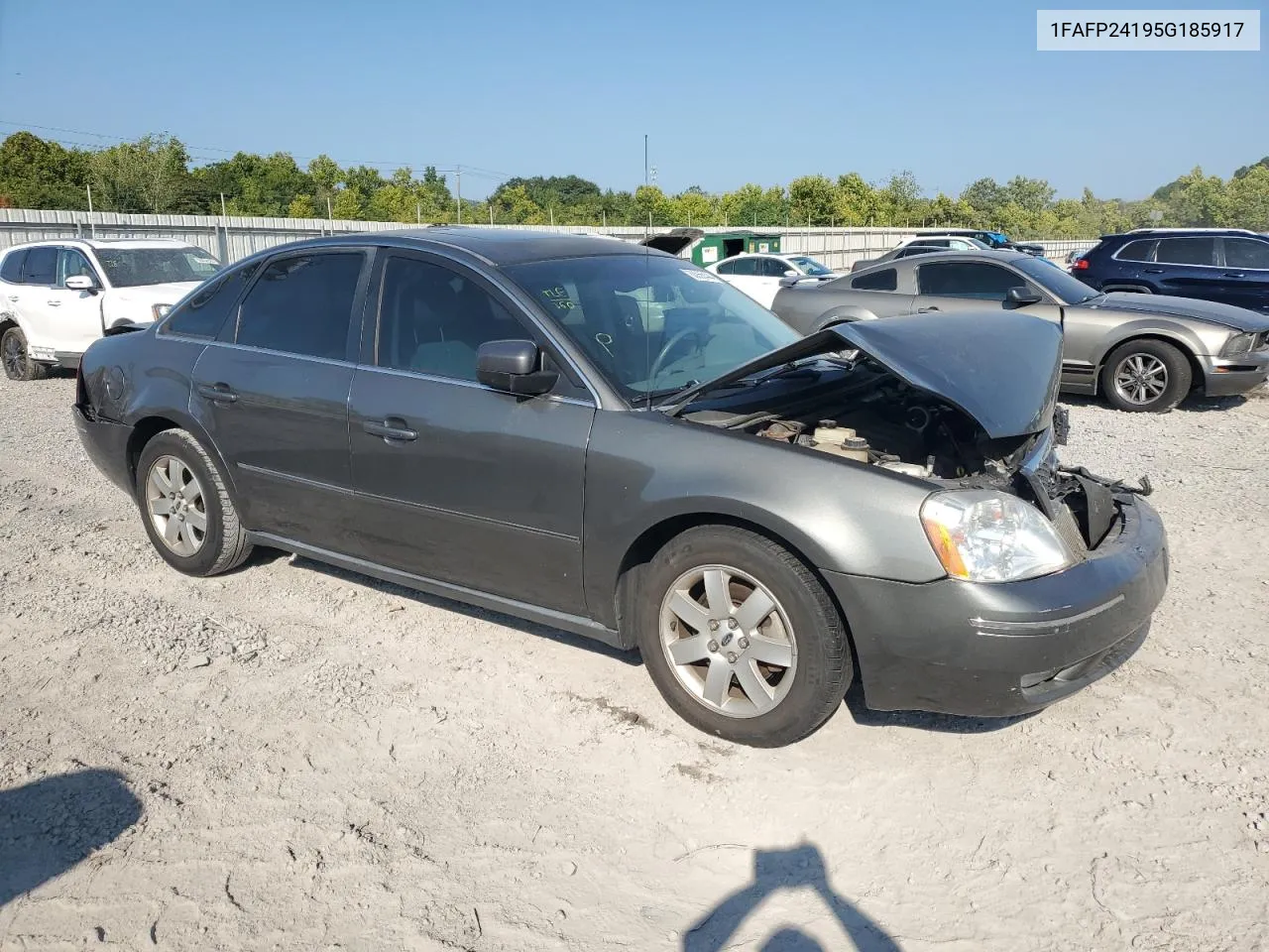 2005 Ford Five Hundred Sel VIN: 1FAFP24195G185917 Lot: 68855444