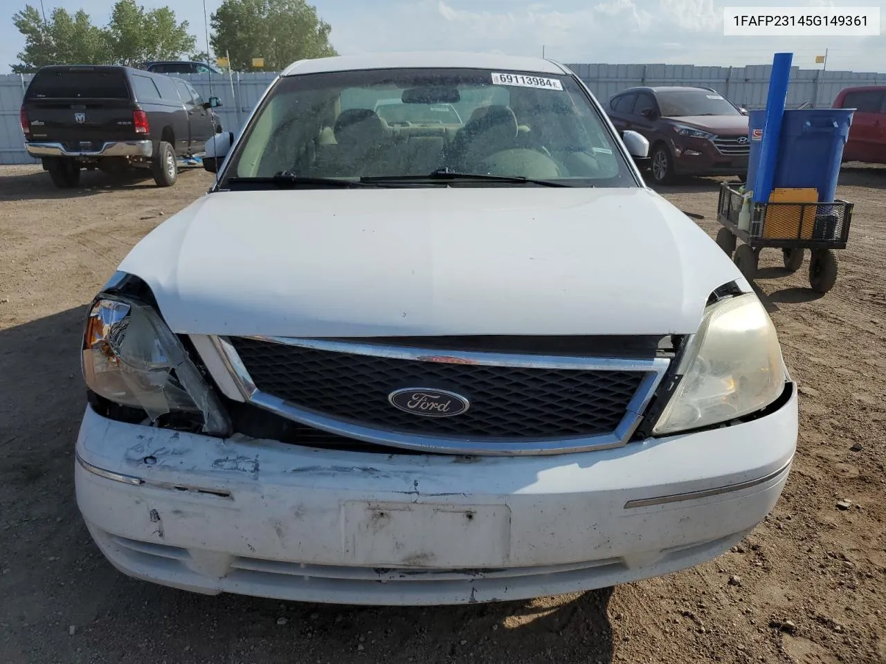 1FAFP23145G149361 2005 Ford Five Hundred Se