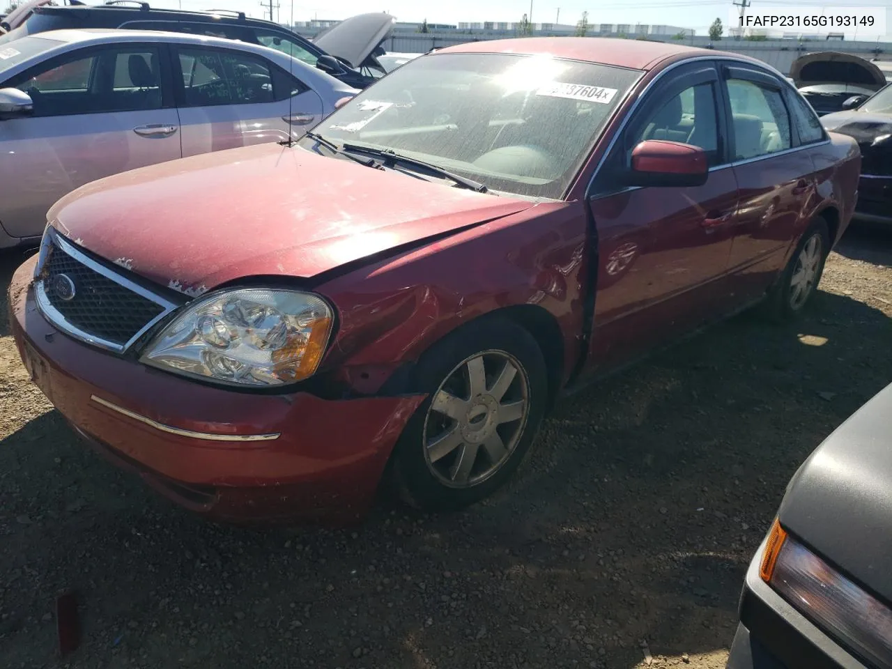 1FAFP23165G193149 2005 Ford Five Hundred Se