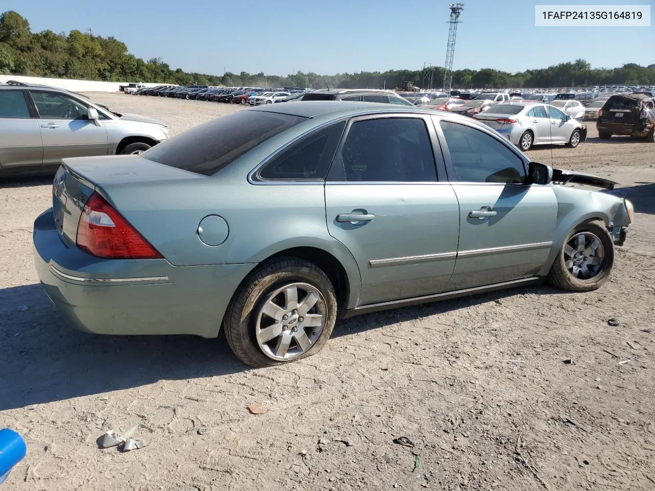 2005 Ford Five Hundred Sel VIN: 1FAFP24135G164819 Lot: 70092834