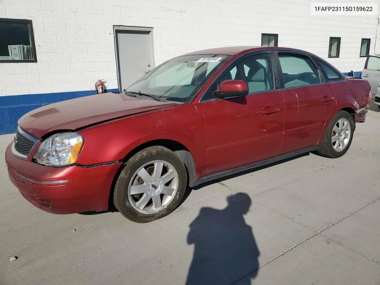 2005 Ford Five Hundred Se VIN: 1FAFP23115G159622 Lot: 70700344