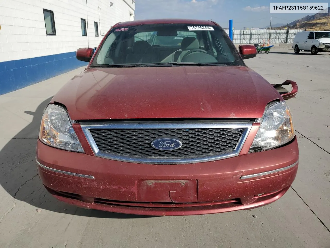 2005 Ford Five Hundred Se VIN: 1FAFP23115G159622 Lot: 70700344