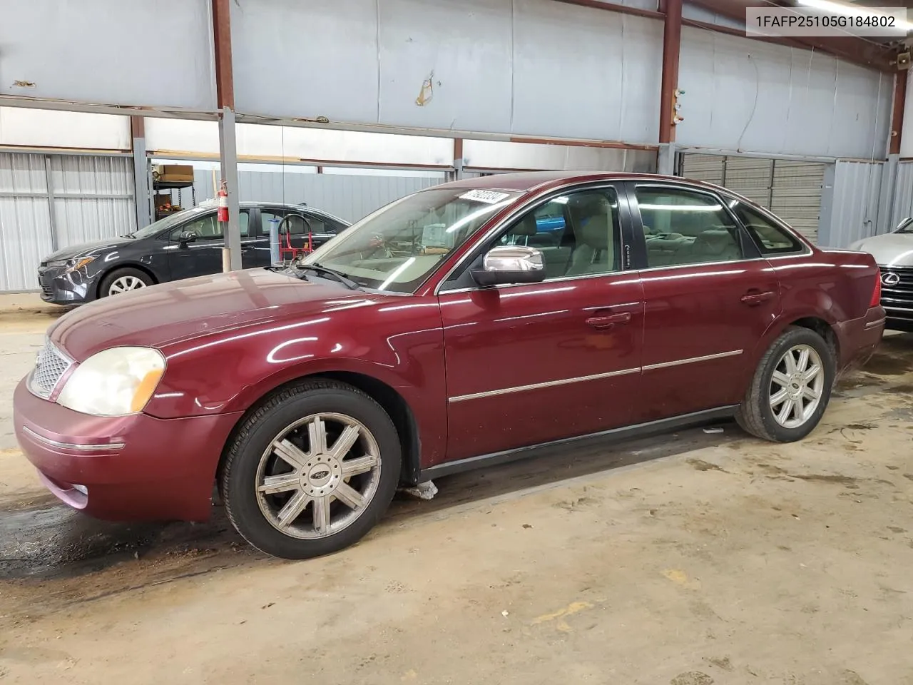 2005 Ford Five Hundred Limited VIN: 1FAFP25105G184802 Lot: 71922334