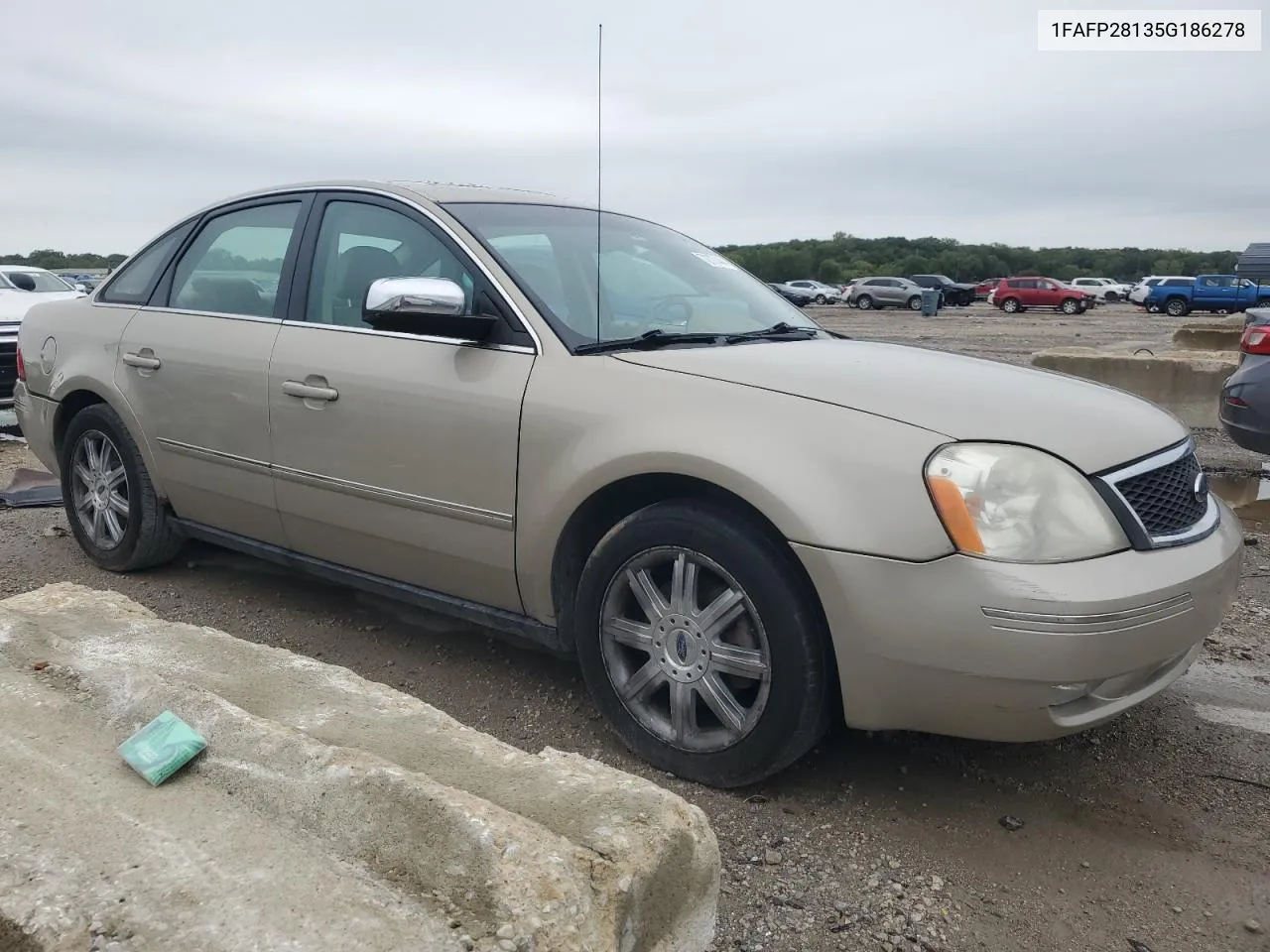 2005 Ford Five Hundred Limited VIN: 1FAFP28135G186278 Lot: 72727444