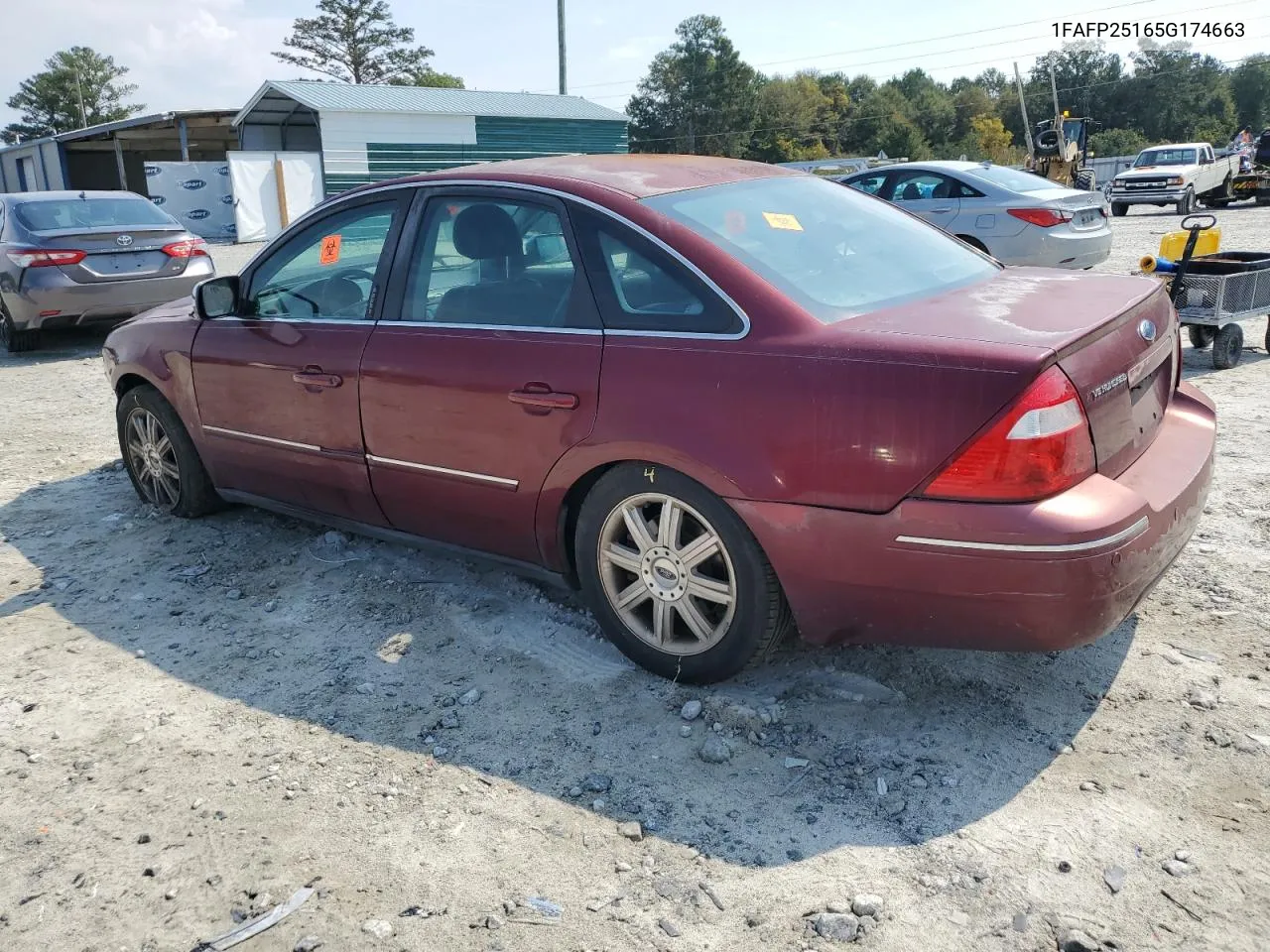 2005 Ford Five Hundred Limited VIN: 1FAFP25165G174663 Lot: 72812174