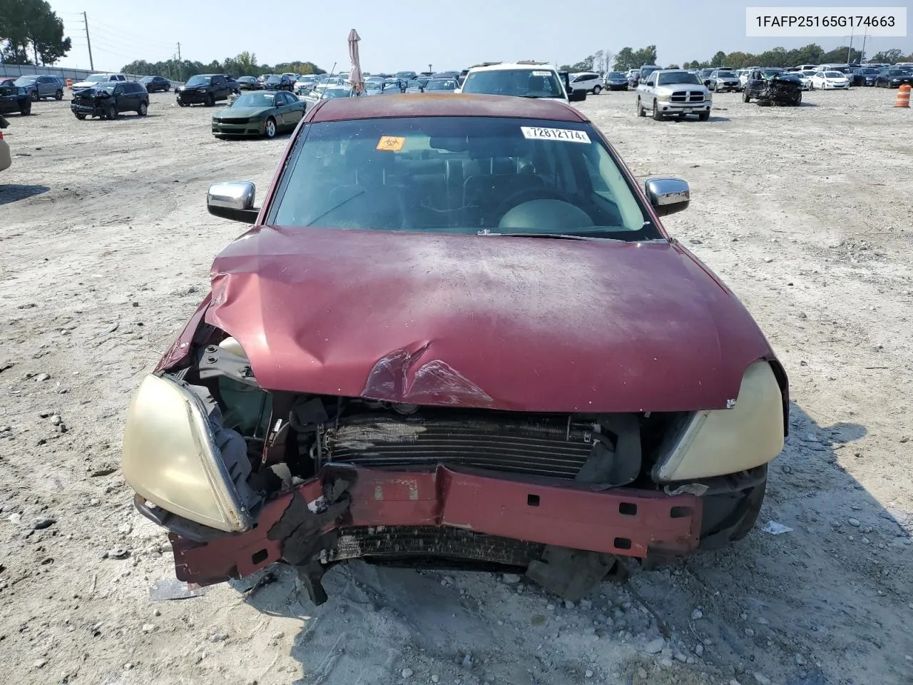 1FAFP25165G174663 2005 Ford Five Hundred Limited