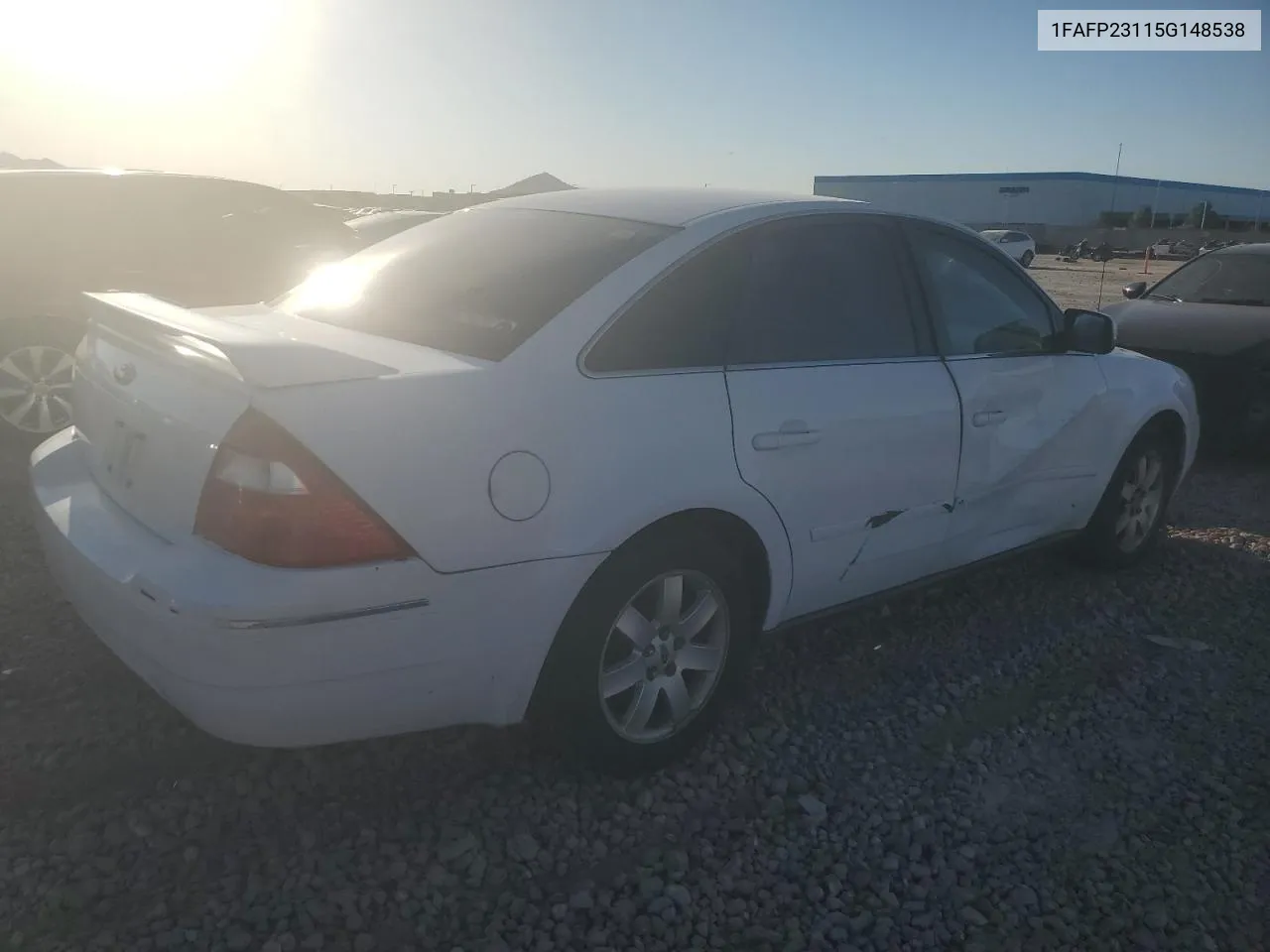 2005 Ford Five Hundred Se VIN: 1FAFP23115G148538 Lot: 73027814