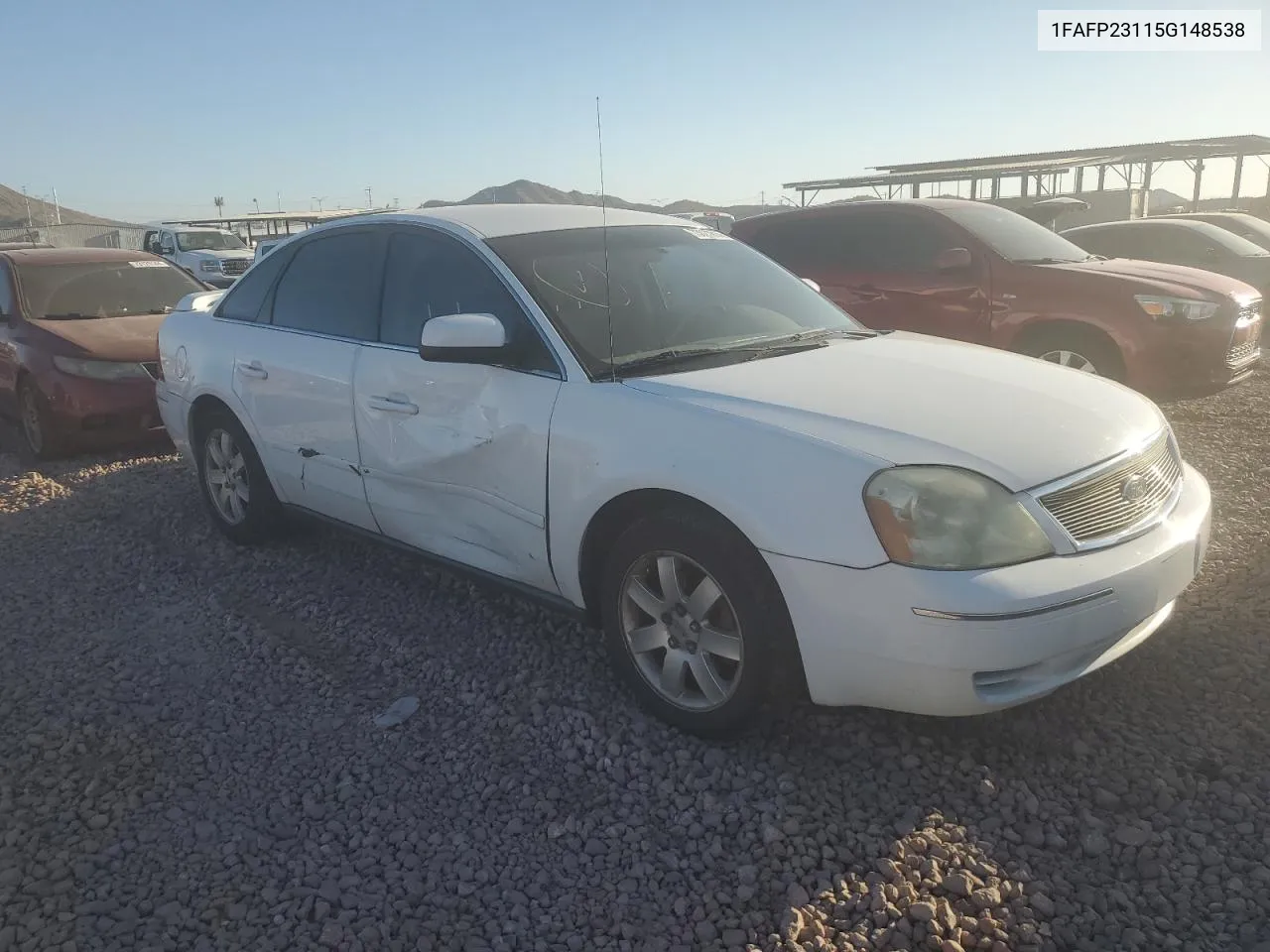 2005 Ford Five Hundred Se VIN: 1FAFP23115G148538 Lot: 73027814