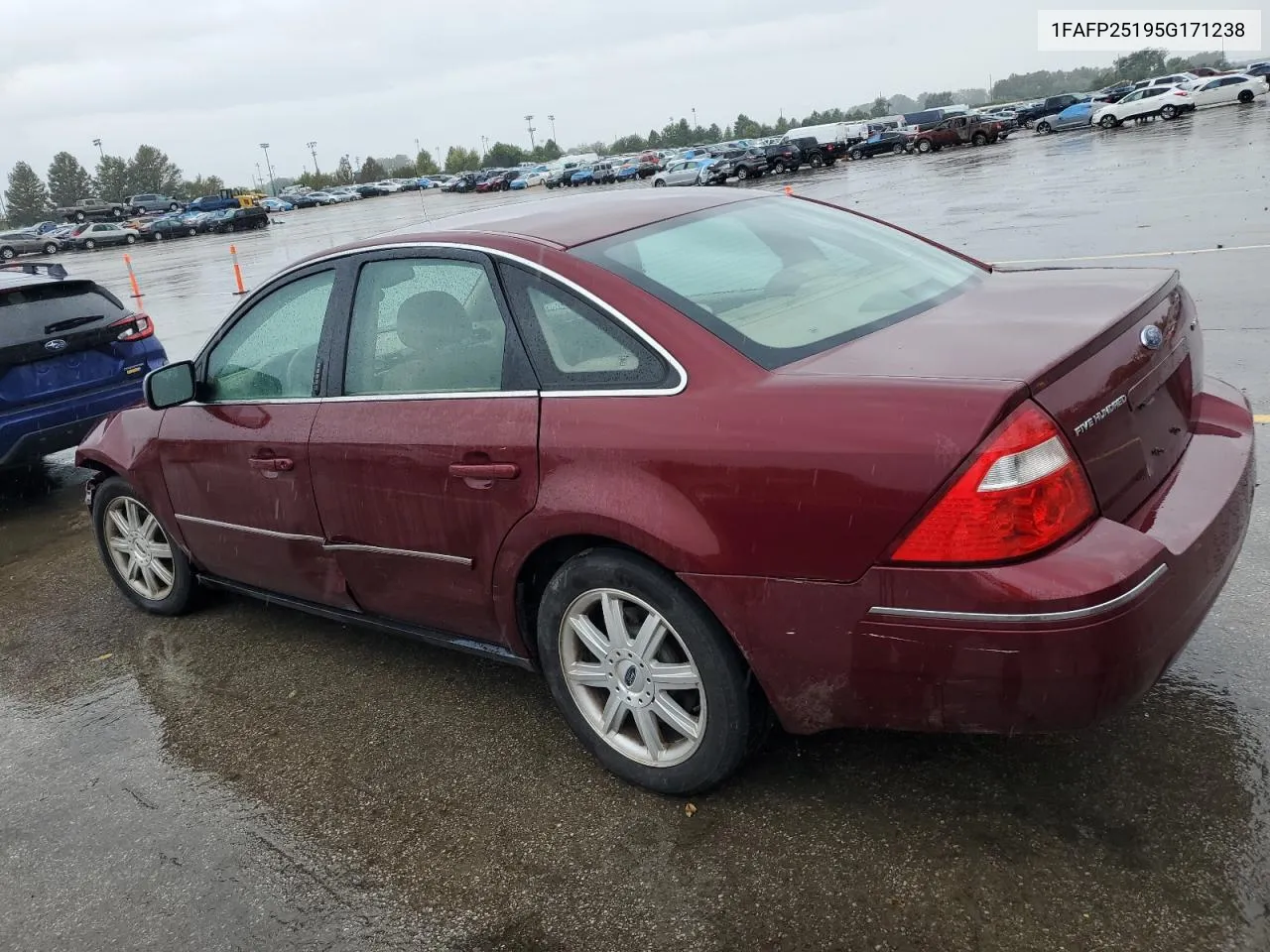 2005 Ford Five Hundred Limited VIN: 1FAFP25195G171238 Lot: 73564514