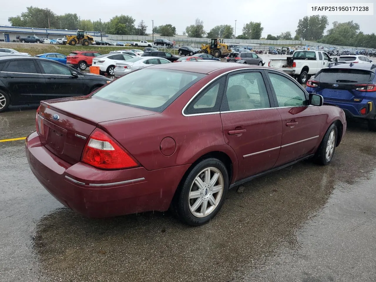 2005 Ford Five Hundred Limited VIN: 1FAFP25195G171238 Lot: 73564514