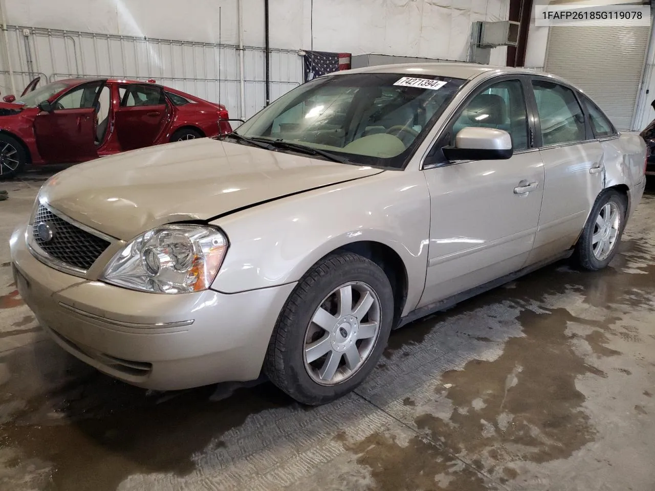 2005 Ford Five Hundred Se VIN: 1FAFP26185G119078 Lot: 74271394