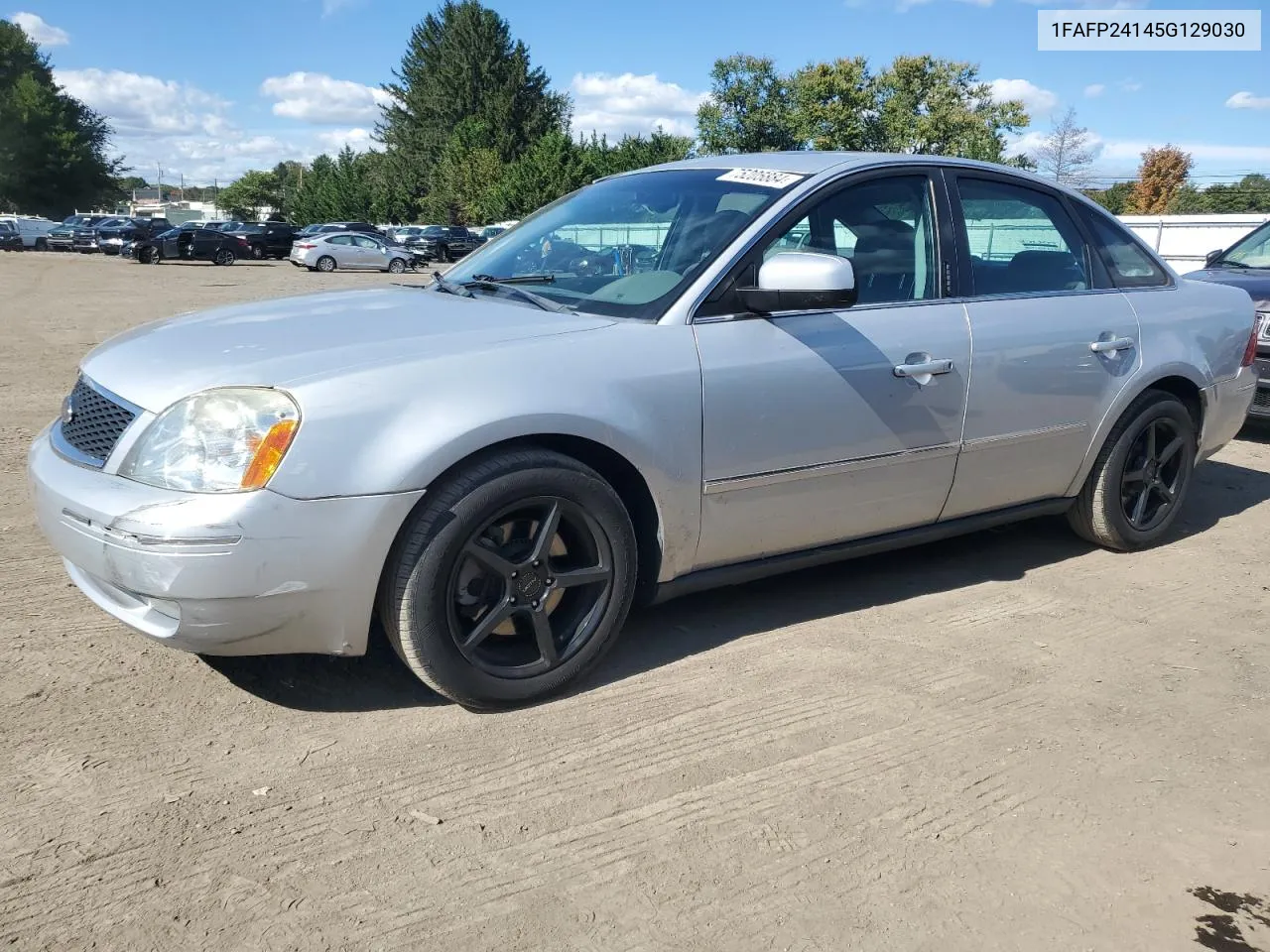 2005 Ford Five Hundred Sel VIN: 1FAFP24145G129030 Lot: 75205884