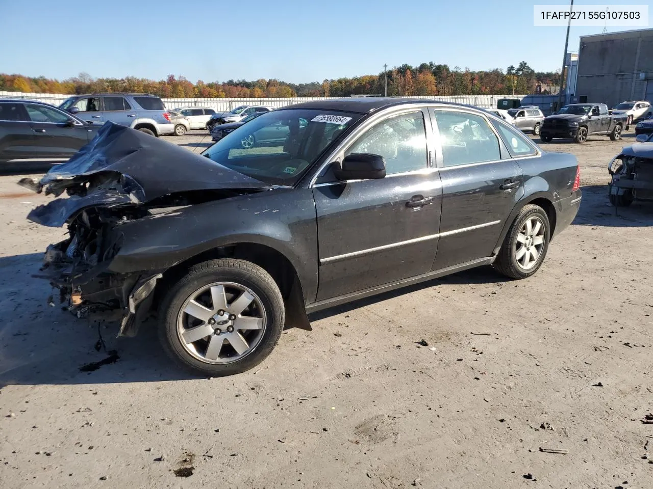 2005 Ford Five Hundred Sel VIN: 1FAFP27155G107503 Lot: 76580664