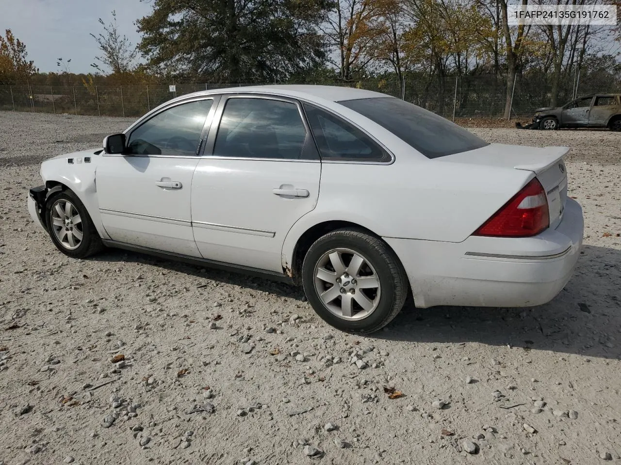 2005 Ford Five Hundred Sel VIN: 1FAFP24135G191762 Lot: 77334394