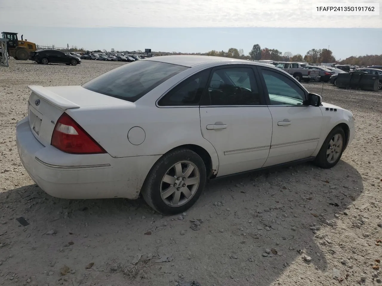 2005 Ford Five Hundred Sel VIN: 1FAFP24135G191762 Lot: 77334394