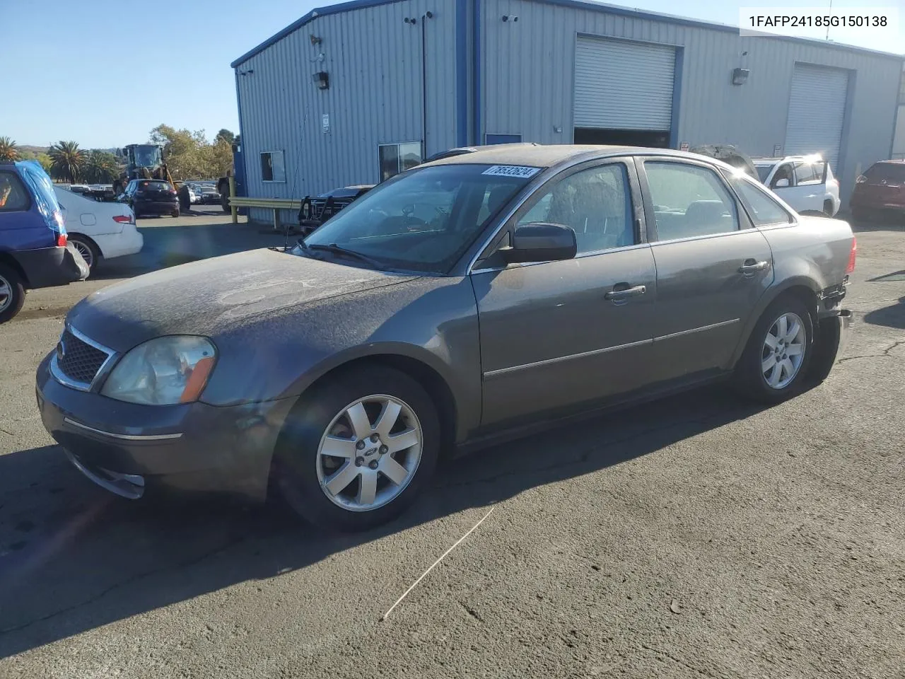 2005 Ford Five Hundred Sel VIN: 1FAFP24185G150138 Lot: 78532624