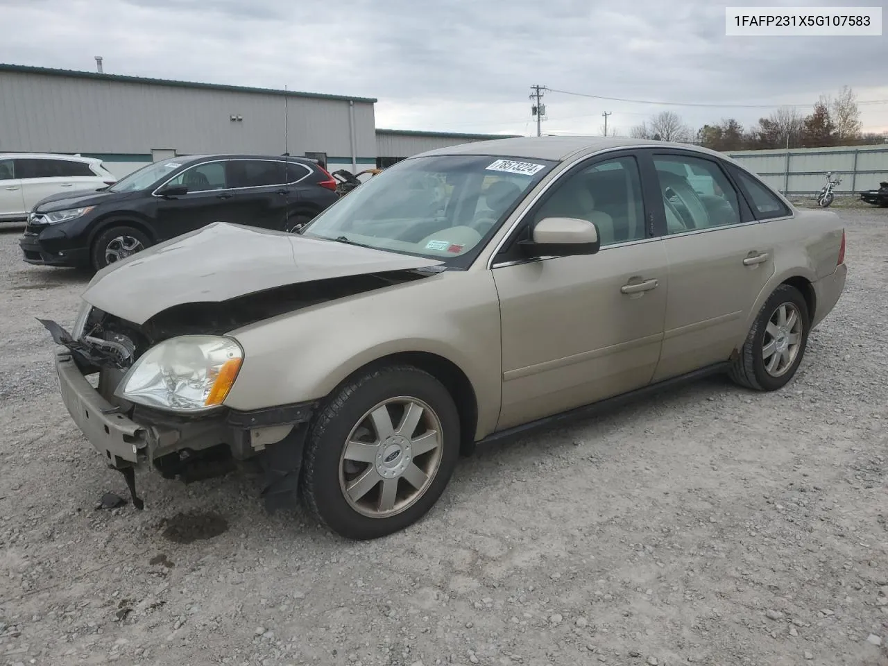 2005 Ford Five Hundred Se VIN: 1FAFP231X5G107583 Lot: 78573224