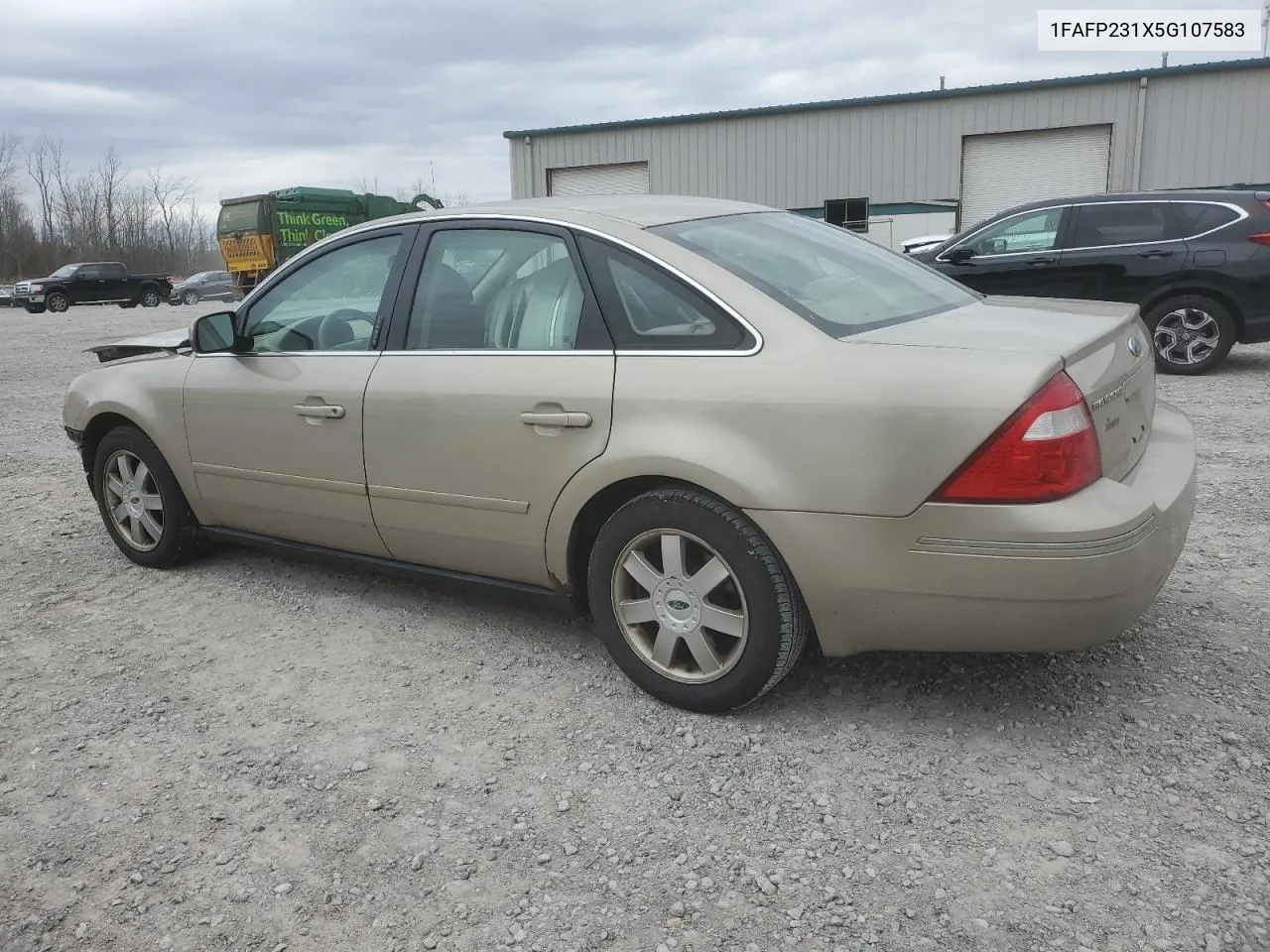 2005 Ford Five Hundred Se VIN: 1FAFP231X5G107583 Lot: 78573224