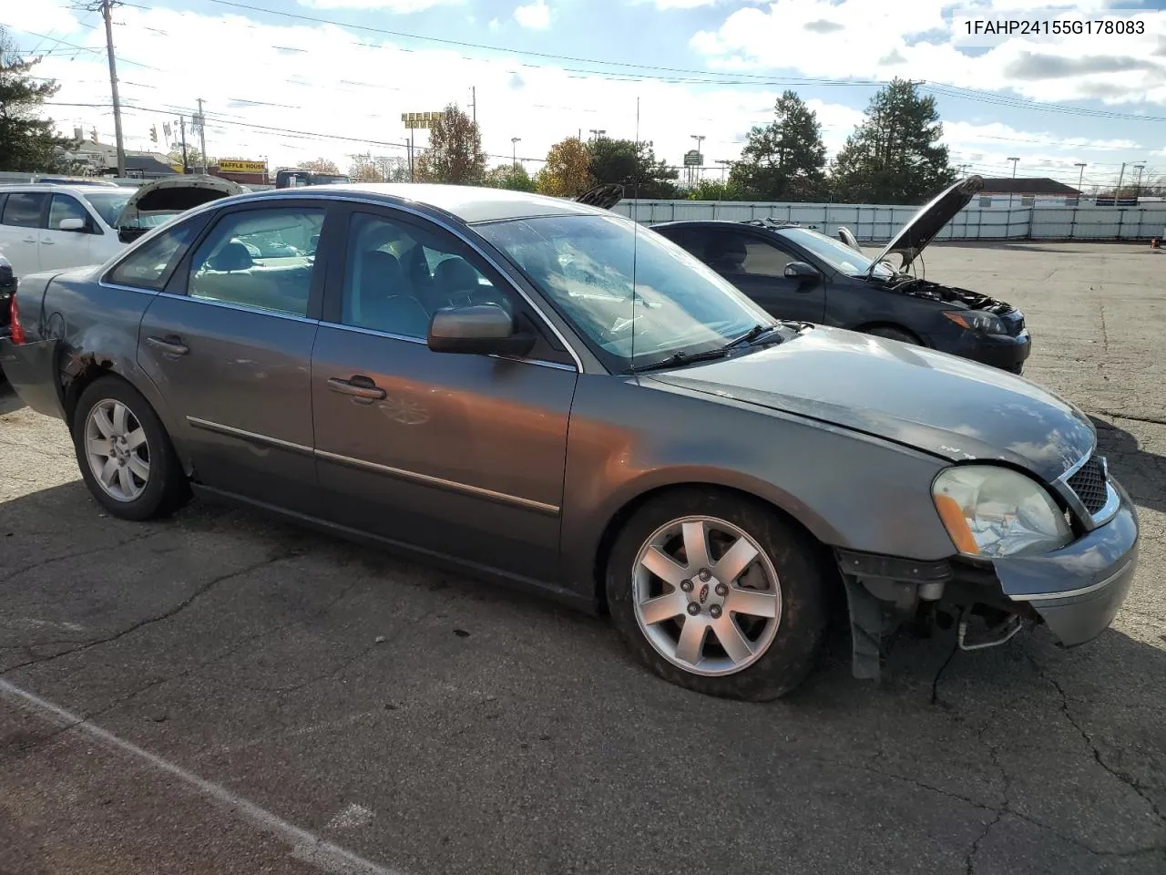 2005 Ford Five Hundred Sel VIN: 1FAHP24155G178083 Lot: 79444244