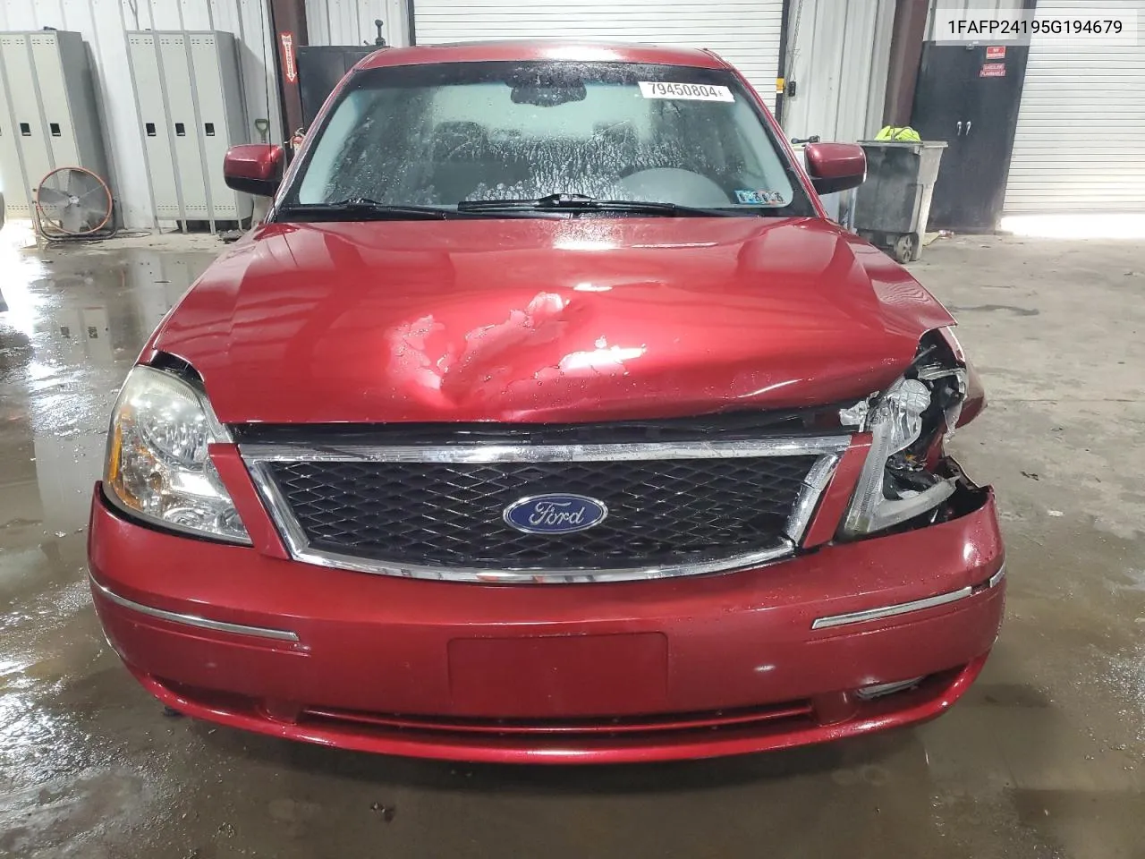 2005 Ford Five Hundred Sel VIN: 1FAFP24195G194679 Lot: 79450804