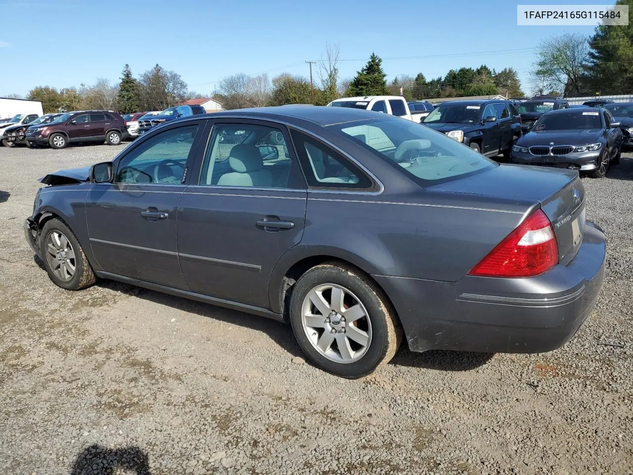 2005 Ford Five Hundred Sel VIN: 1FAFP24165G115484 Lot: 80060284