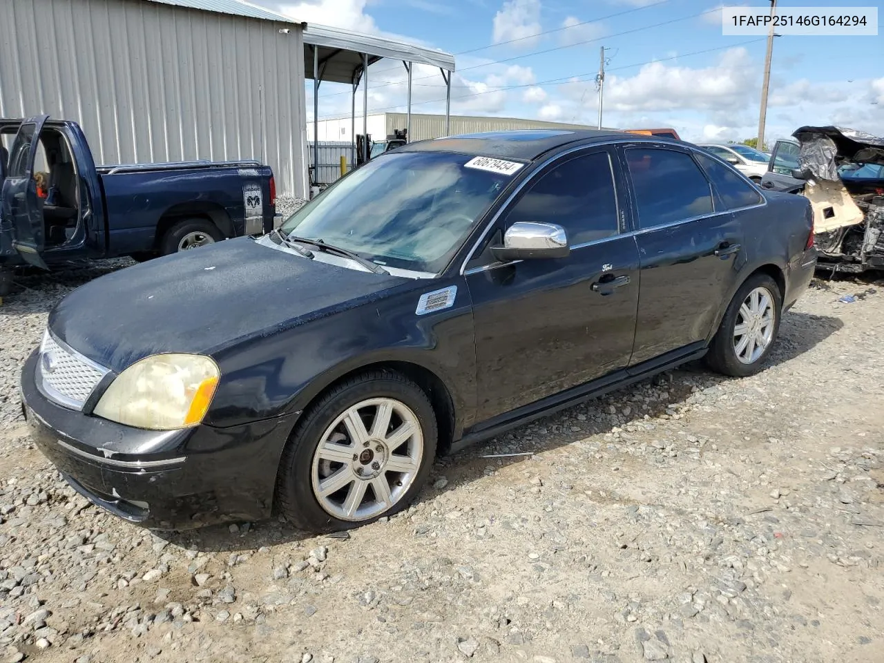 2006 Ford Five Hundred Limited VIN: 1FAFP25146G164294 Lot: 60679454