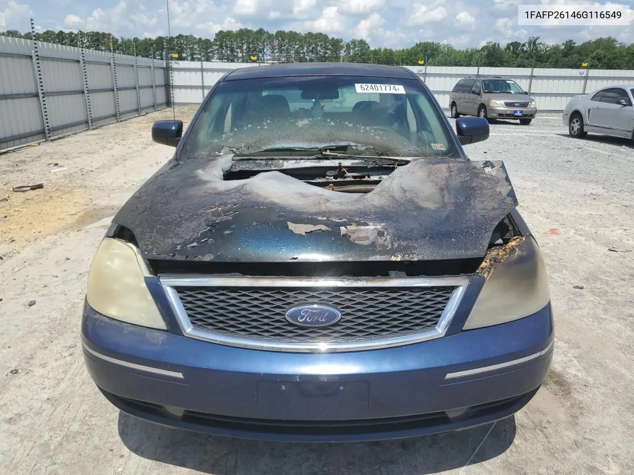 1FAFP26146G116549 2006 Ford Five Hundred Se