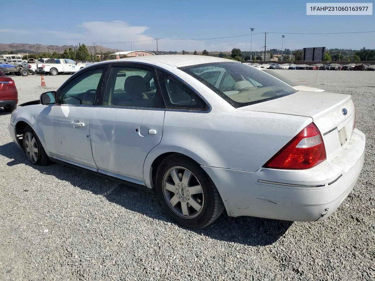 1FAHP23106G163977 2006 Ford Five Hundred Se