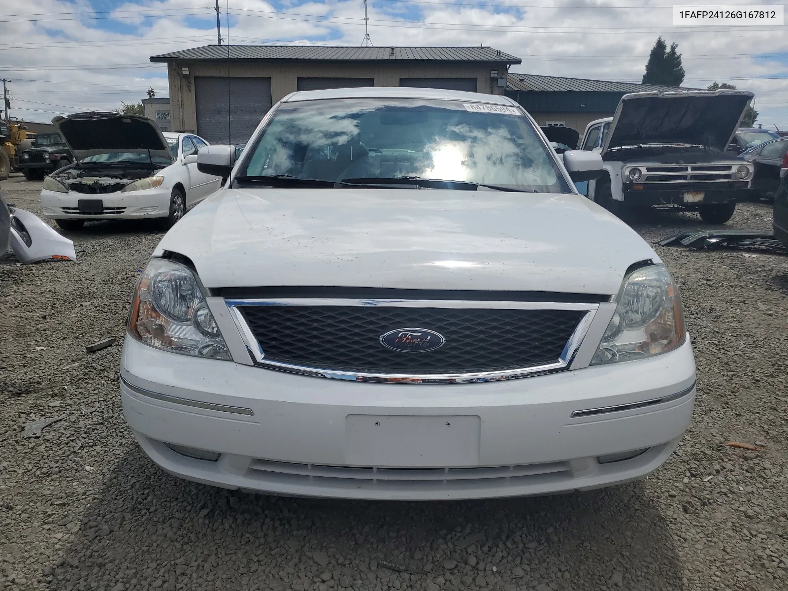 1FAFP24126G167812 2006 Ford Five Hundred Sel