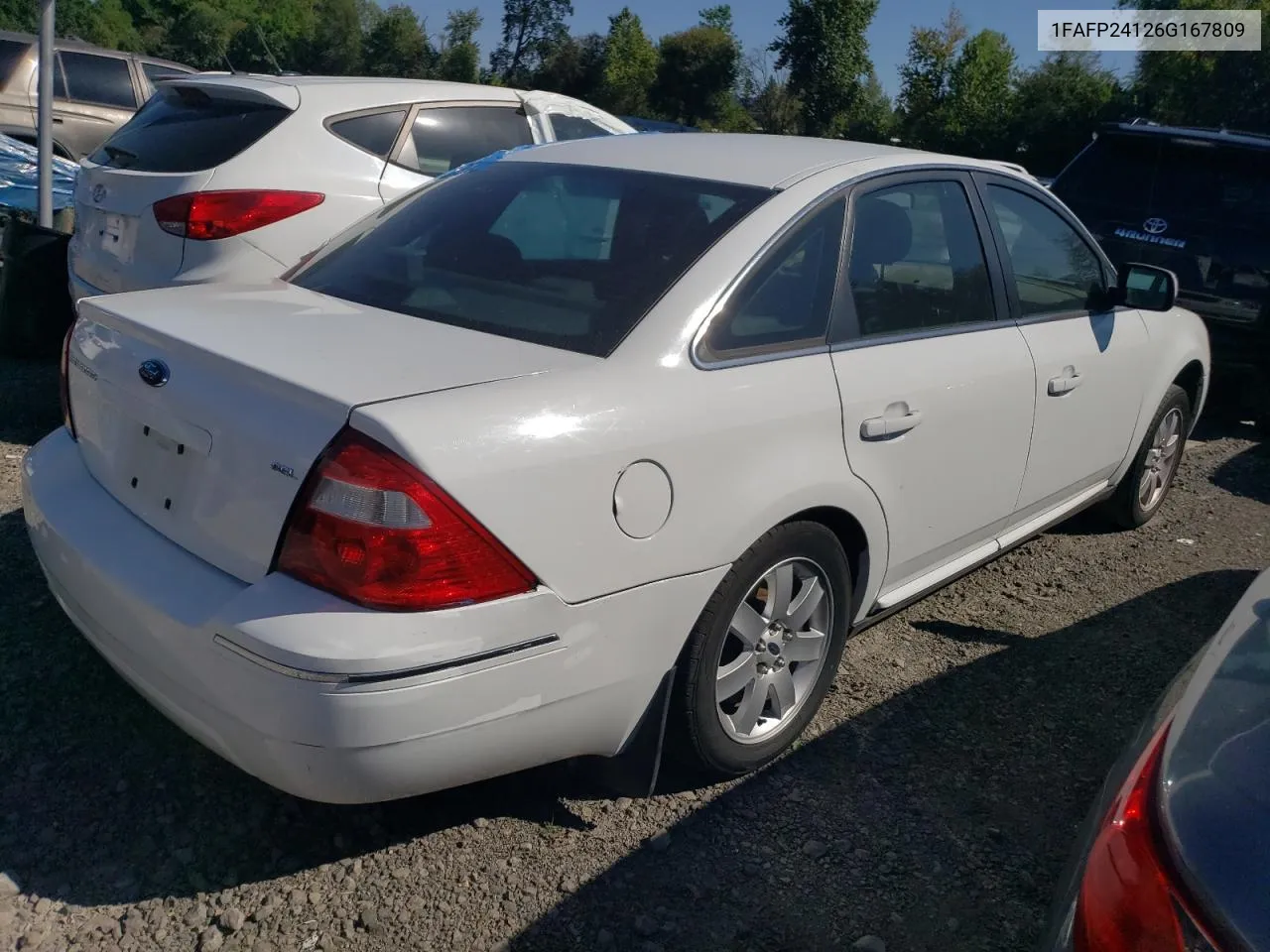 2006 Ford Five Hundred Sel VIN: 1FAFP24126G167809 Lot: 69640474