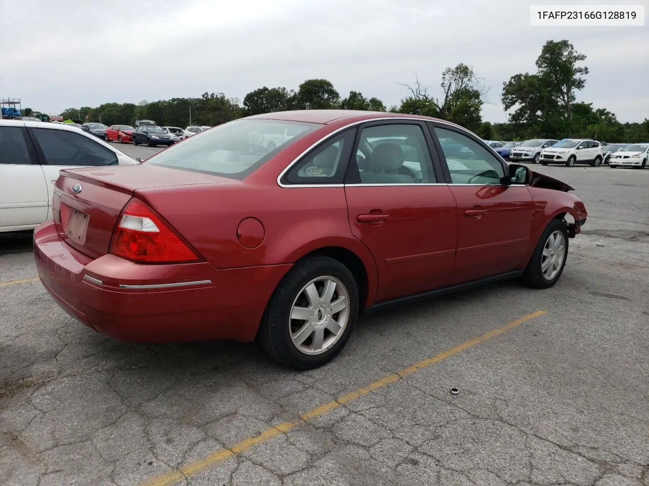 2006 Ford Five Hundred Se VIN: 1FAFP23166G128819 Lot: 69885344