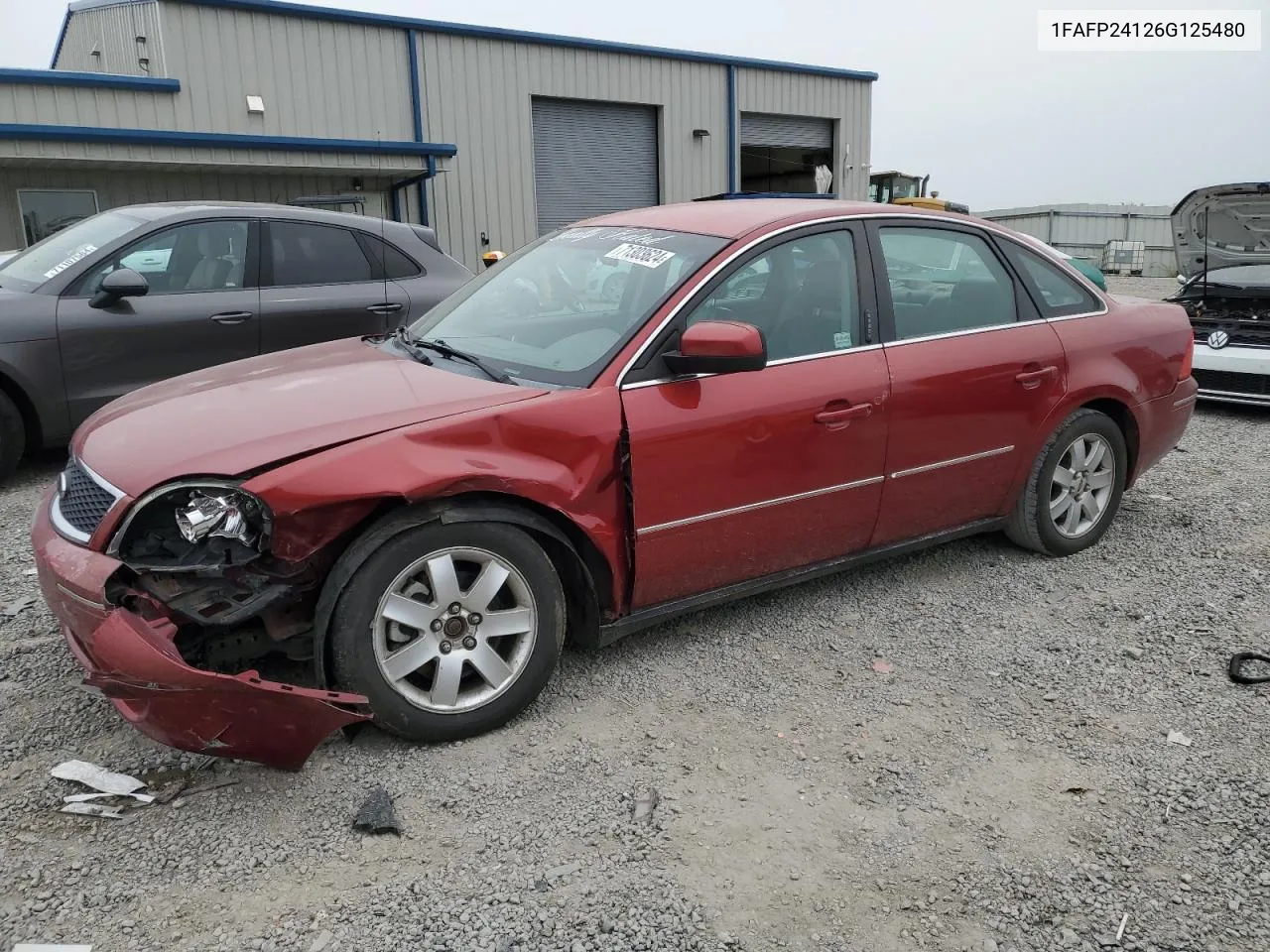 2006 Ford Five Hundred Sel VIN: 1FAFP24126G125480 Lot: 71303624