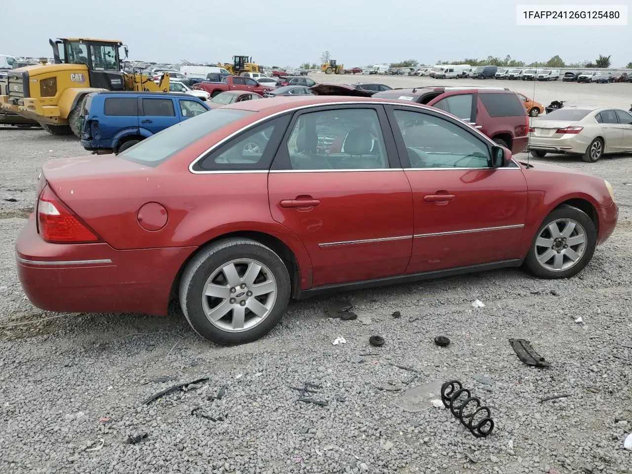 2006 Ford Five Hundred Sel VIN: 1FAFP24126G125480 Lot: 71303624