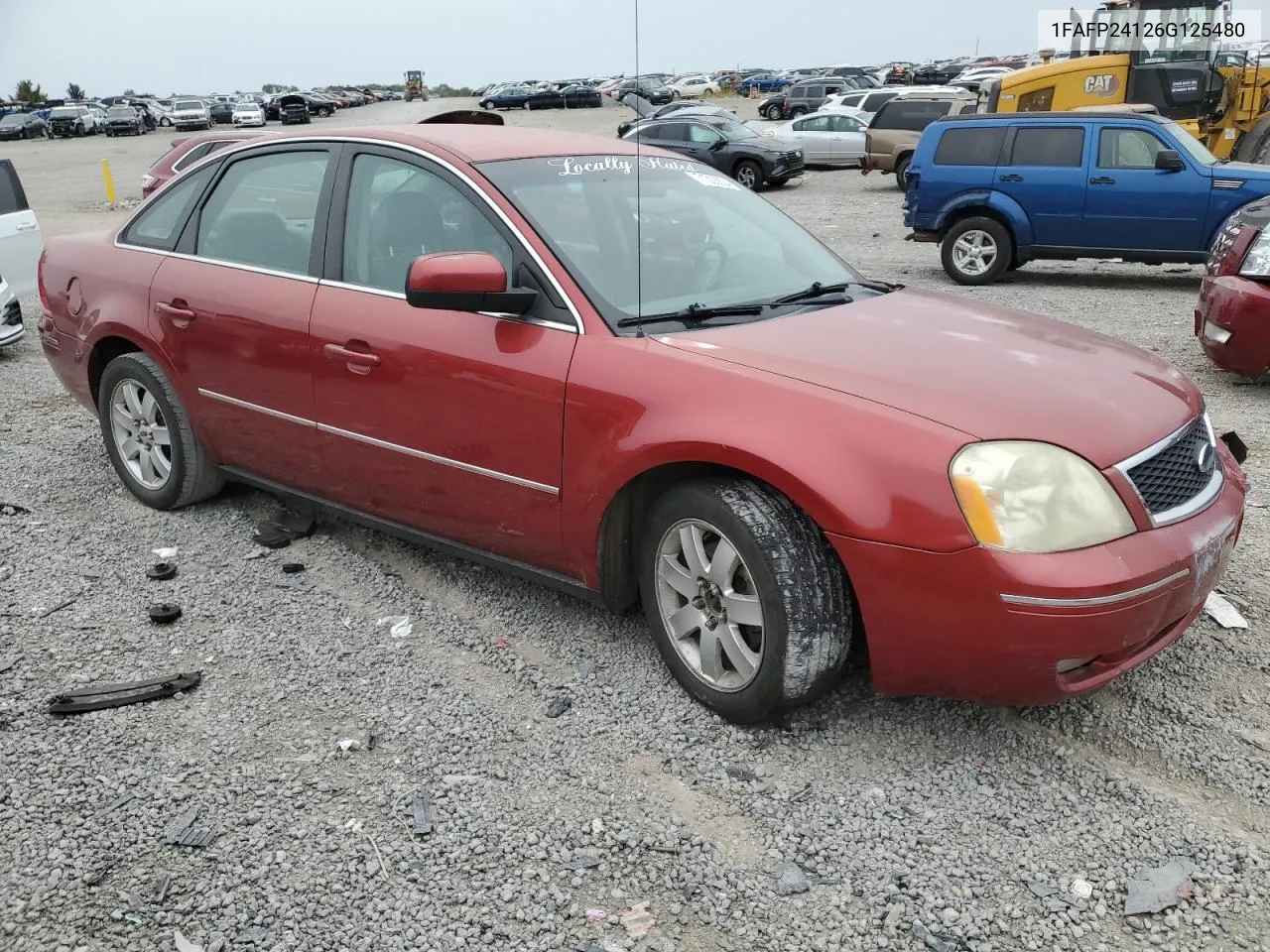 2006 Ford Five Hundred Sel VIN: 1FAFP24126G125480 Lot: 71303624