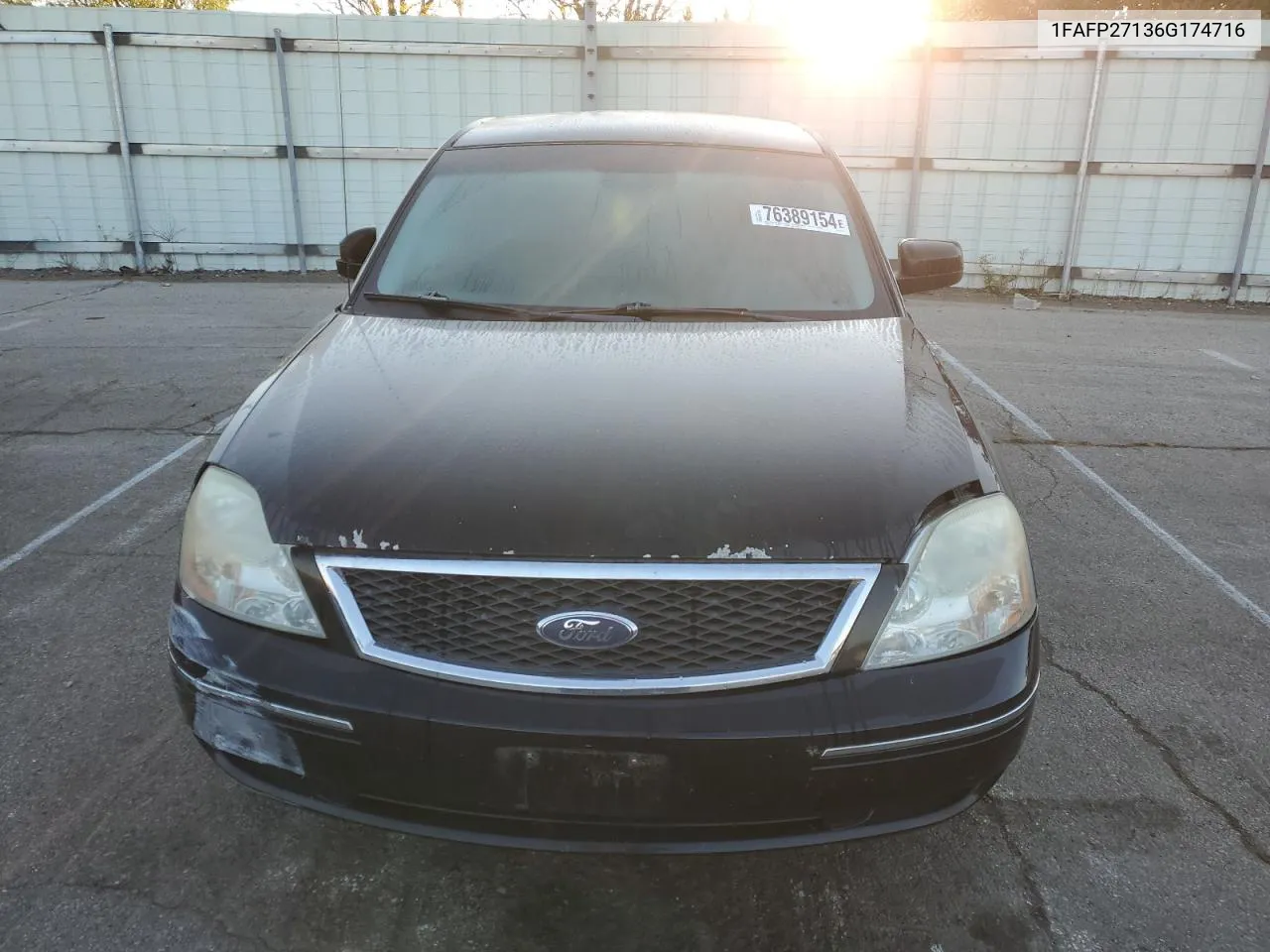 2006 Ford Five Hundred Sel VIN: 1FAFP27136G174716 Lot: 76389154