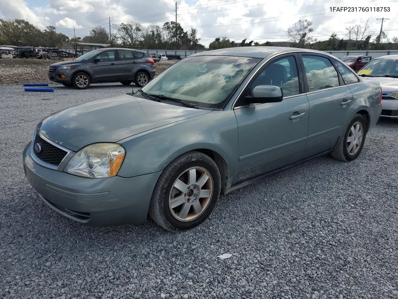 2006 Ford Five Hundred Se VIN: 1FAFP23176G118753 Lot: 77145254